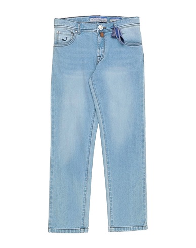 JACOB COHЁN Denim trousers Blue 99% Cotton, 1% Elastane