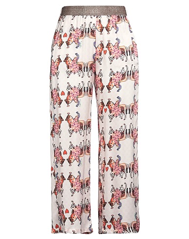 IL THE' DELLE 5 Casual pants Light pink 100% Viscose