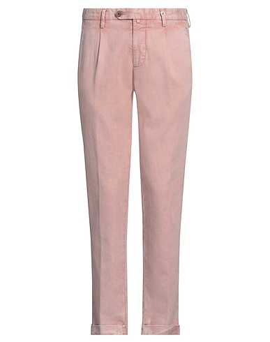MYTHS Casual trouser Light pink 72% Cotton, 25% Linen, 3% Elastane