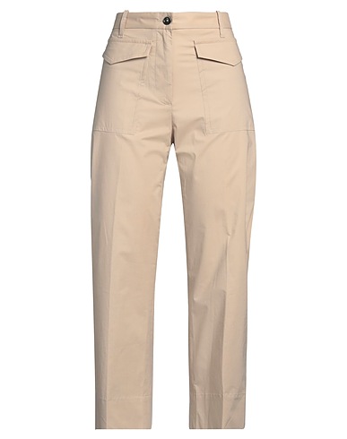 NINE IN THE MORNING Casual trouser 77% Cotton, 17% Silk, 6% Elastane