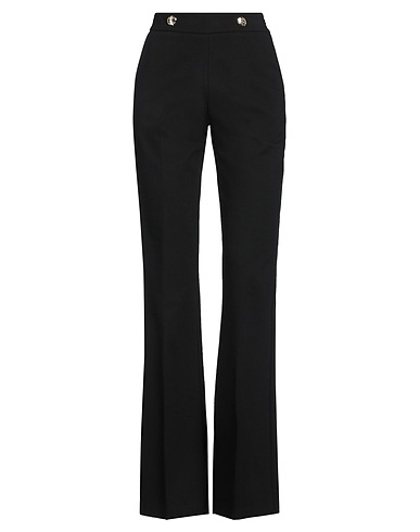 GAëLLE Paris Casual pants Black 65% Rayon, 30% Polyamide, 5% Elastane