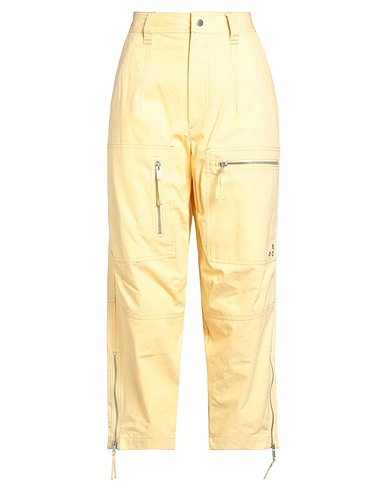 MARANT ÉTOILE Casual pants Pastel yellow 100% Cotton
