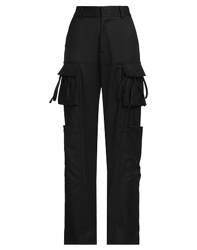 GAëLLE Paris Casual trouser Black 62% Polyester, 35% Rayon, 3% Elastane
