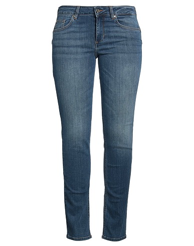 LIU •JO Denim pants BLU 86% Cotton, 12% Polyester, 2% Elastane