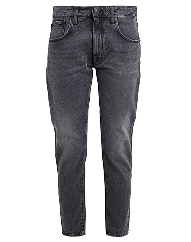 (+) PEOPLE Denim pants Black 100% Cotton