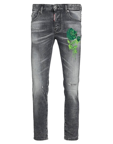 DSQUARED2 Pantaloni jeans Nero 92% Cotone, 6% Elastomultiestere, 2% Elastan