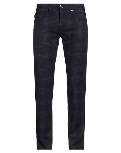 TRAMAROSSA Casual pants Navy 98% Virgin Wool, 2% Elastane