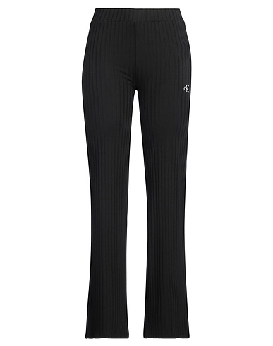 CALVIN KLEIN JEANS Pantalone Nero 72% Viscosa, 25% Poliammide, 3% Elastan, Viscosa EcoVero™