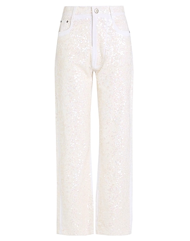 P.A.R.O.S.H. Casual trouser PANNA 97% Cotton, 3% Elastane, PVC - Polyvinyl chloride