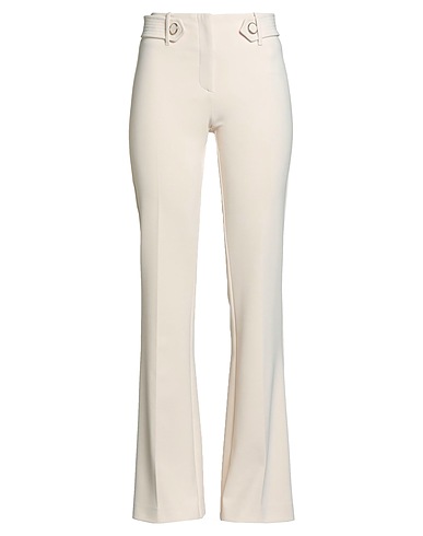 SIMONA CORSELLINI Pantalone Panna 95% Poliestere, 5% Elastan