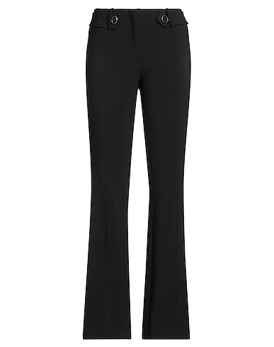 SIMONA CORSELLINI Casual trouser Black 95% Polyester, 5% Elastane