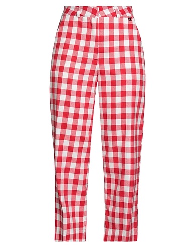 DIXIE Casual trouser Red 50% Cotton, 50% Polyester