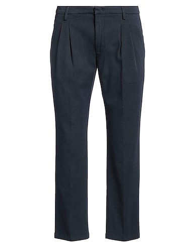 DONDUP Casual trouser Navy blue 98% Cotton, 2% Elastane
