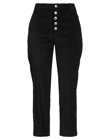 DONDUP Casual pants Black 98% Cotton, 2% Elastane