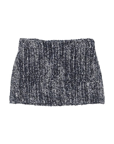 IL GUFO Rock Nachtblau 35% Baumwolle, 25% Wolle, 18% Gewebefasern, 15% Polyester, 7% Alpakawolle