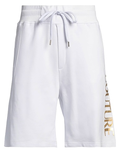 VERSACE JEANS COUTURE Shorts & Bermuda White 100% Cotton