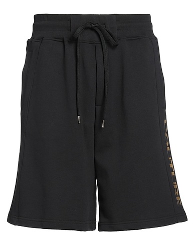 VERSACE JEANS COUTURE Shorts & Bermuda Black 100% Cotton