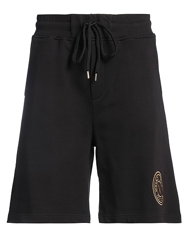 VERSACE JEANS COUTURE ショートパンツ＆バミューダパンツ ブラック コットン 100%
