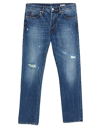 TRAMAROSSA Denim pants Blue 100% Cotton