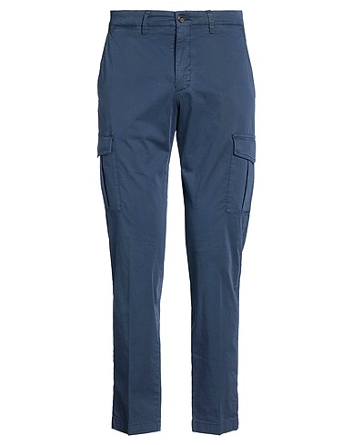 BRIGLIA 1949 Casual trouser Midnight blue 97% Cotton, 3% Elastane