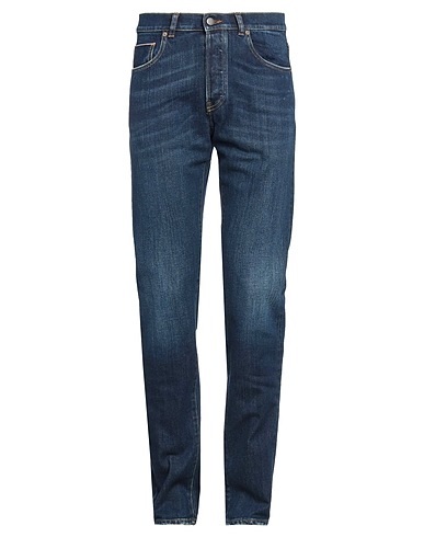 BARMAS Denim trousers Blue 98% Cotton, 2% Elastane