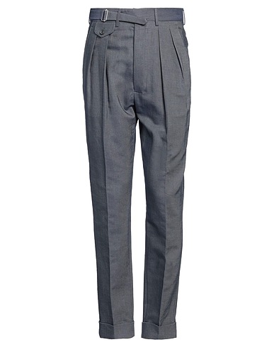 LARDINI Pantalón Azul marino 98% Algodón, 2% Cachemir