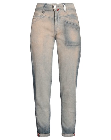HIGH Denim pants USE Light pink 98% Cotton, 2% Elastane