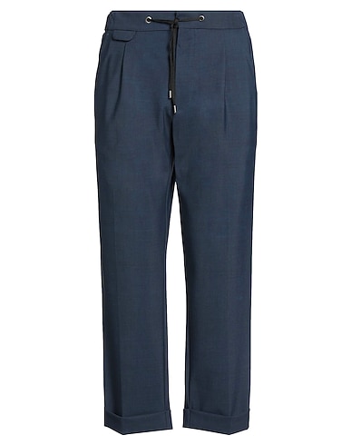 TRAIANO Casual trouser BLU NAVY 73% Polyamide, 27% Elastane