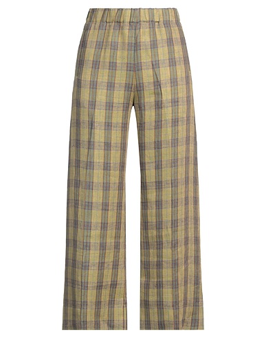 TRUE NYC® Casual trouser Lime green 100% Linen