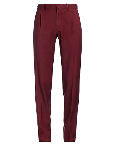 INCOTEX Pantalone VERVE Bordeaux 100% Lana Vergine