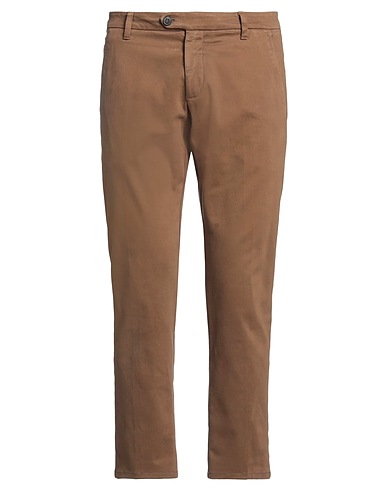 ROŸ ROGER'S Pantalone Nocciola 97% Cotone, 3% Elastan