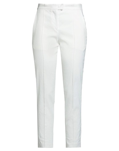 ISABEL MARANT Casual trouser White 58% Hemp, 39% Viscose, 3% Elastane