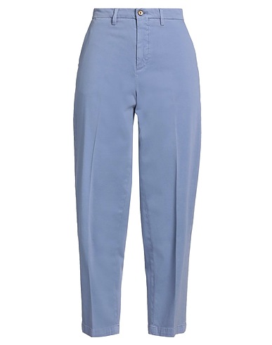 BRIGLIA 1949 Casual trouser Purple 97% Cotton, 3% Elastane