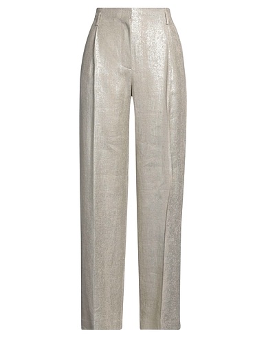 ANTONELLI Pantalone Platino 100% Lino