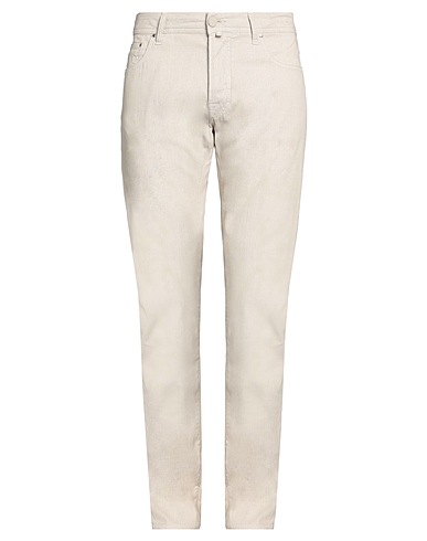 JACOB COHЁN Casual trouser Beige 97% Cotton, 3% Elastane, Polyester