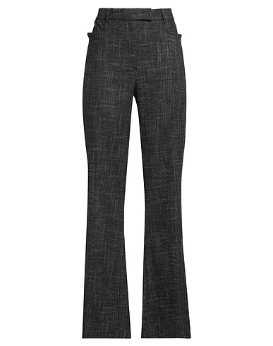 REMAIN BIRGER CHRISTENSEN Casual trouser Black 34% Polyamide, 33% Viscose, 32% Wool, 1% Elastane