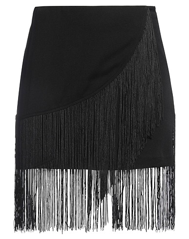 TWINSET Mini skirt Black 100% Viscose