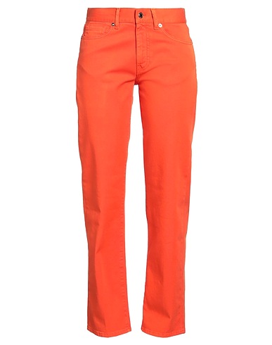 TRUE NYC® Denim trousers Orange 98% Cotton, 2% Elastane