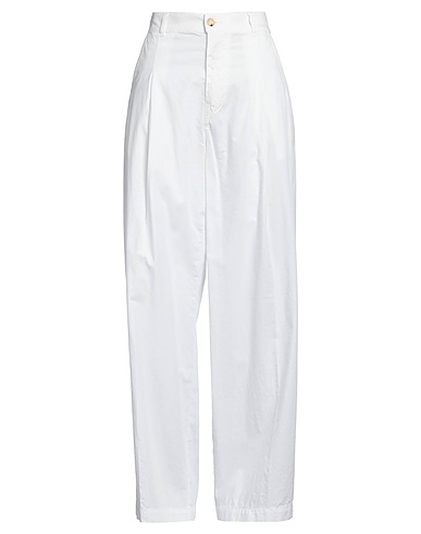 TRUE NYC® Casual pants White 49% Lyocell, 47% Cotton, 4% Elastane
