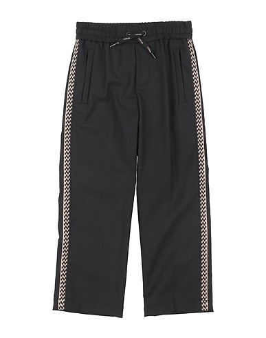 LANVIN Pantalone Nero 55% Lana, 41% Poliestere, 4% Elastan