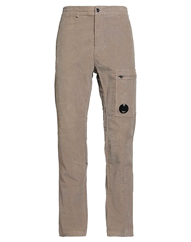 C.P. COMPANY Casual trouser Taupe 97% Cotton, 3% Elastane