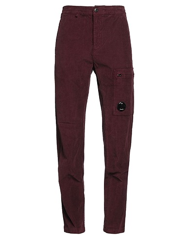 C.P. COMPANY Pantalone Prugna 97% Cotone, 3% Elastan