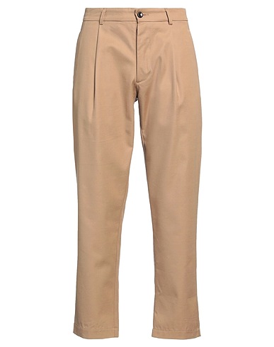 ORIGINAL VINTAGE STYLE Pantalon Camel 64% Coton, 36% Laine vierge