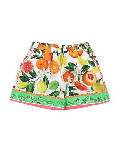 DOLCE&GABBANA Shorts & Bermuda Bianco 100% Cotone
