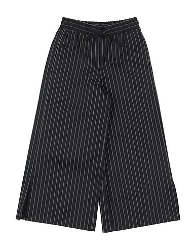 ERMANNO SCERVINO JUNIOR Pantalone Nero 71% Poliestere, 29% Cotone