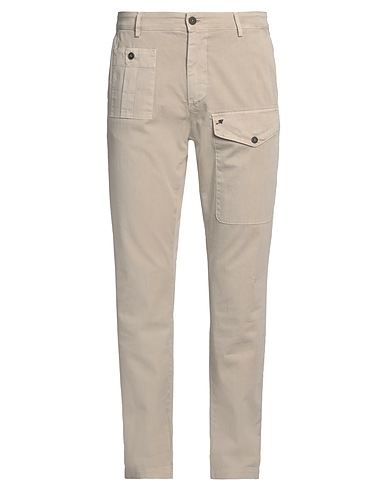 MASON'S Casual trouser Beige 98% Cotton, 2% Elastane