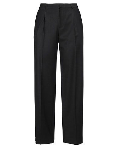 PT Torino Casual trouser Black 95% Virgin Wool, 5% Elastane
