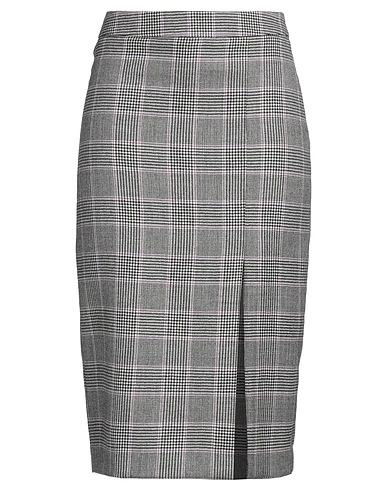 PT Torino Midi skirt Black 56% Lyocell, 32% Cotton, 10% Modal, 2% Elastane