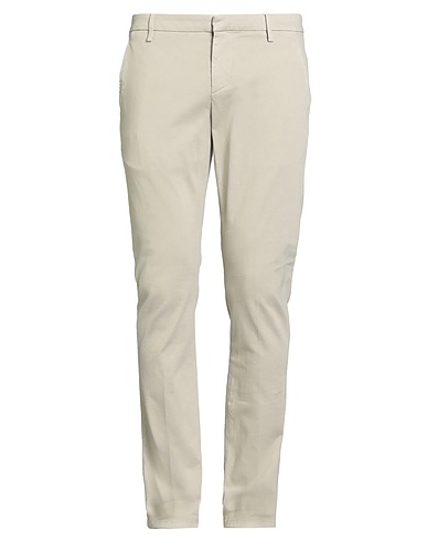 DONDUP Casual trouser Beige 88% Cotton, 10% Polyester, 2% Elastane