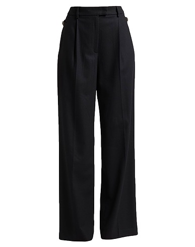 PT Torino Casual trouser Black 98% Virgin Wool, 2% Elastane